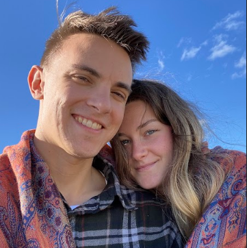 A New England beach calls for a blanket.