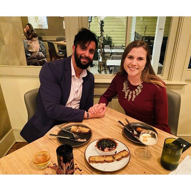 Eating at Husk in Charleston. Surprising Renee with reservations at her favorite restaurant was a small token of bringing her just a fraction of the joy she brings me every day!