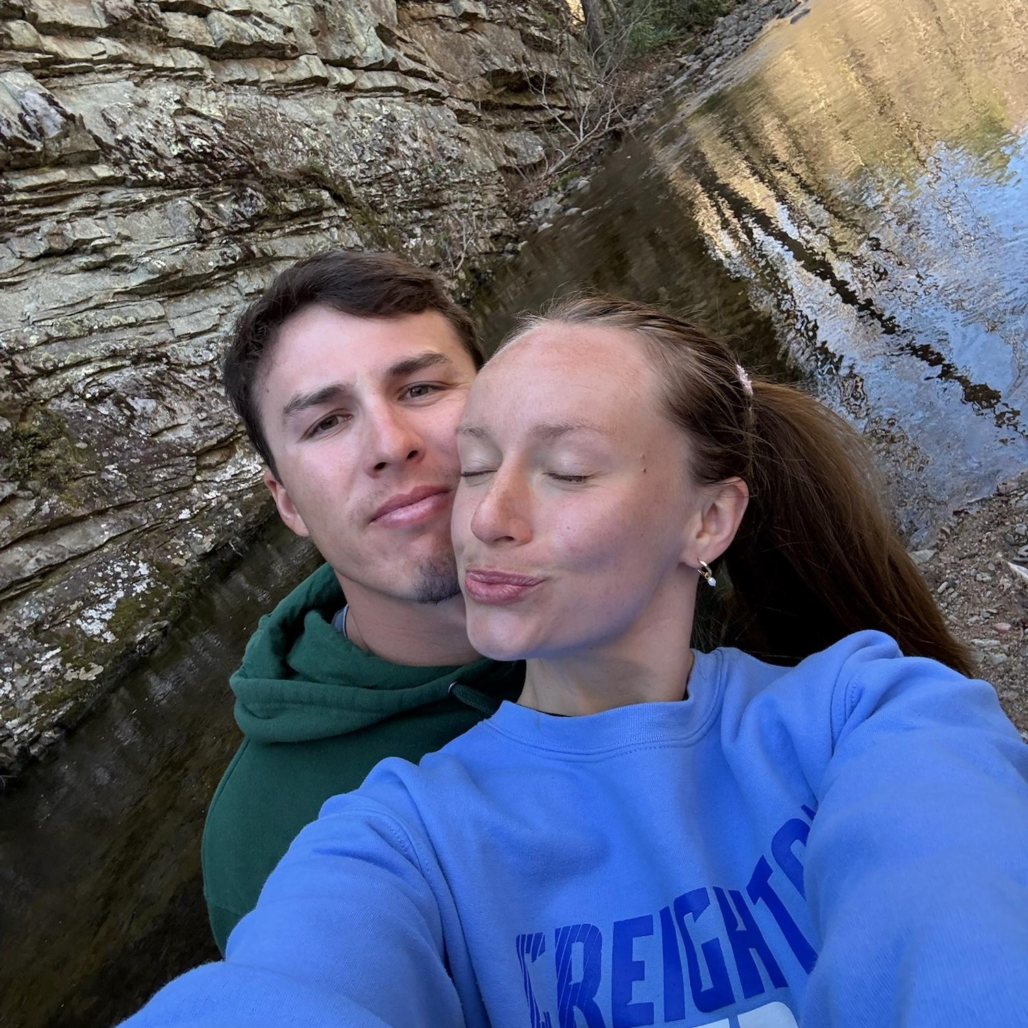 March 2025 - Logan and Hannah love being outdoors going on hikes and long walks.