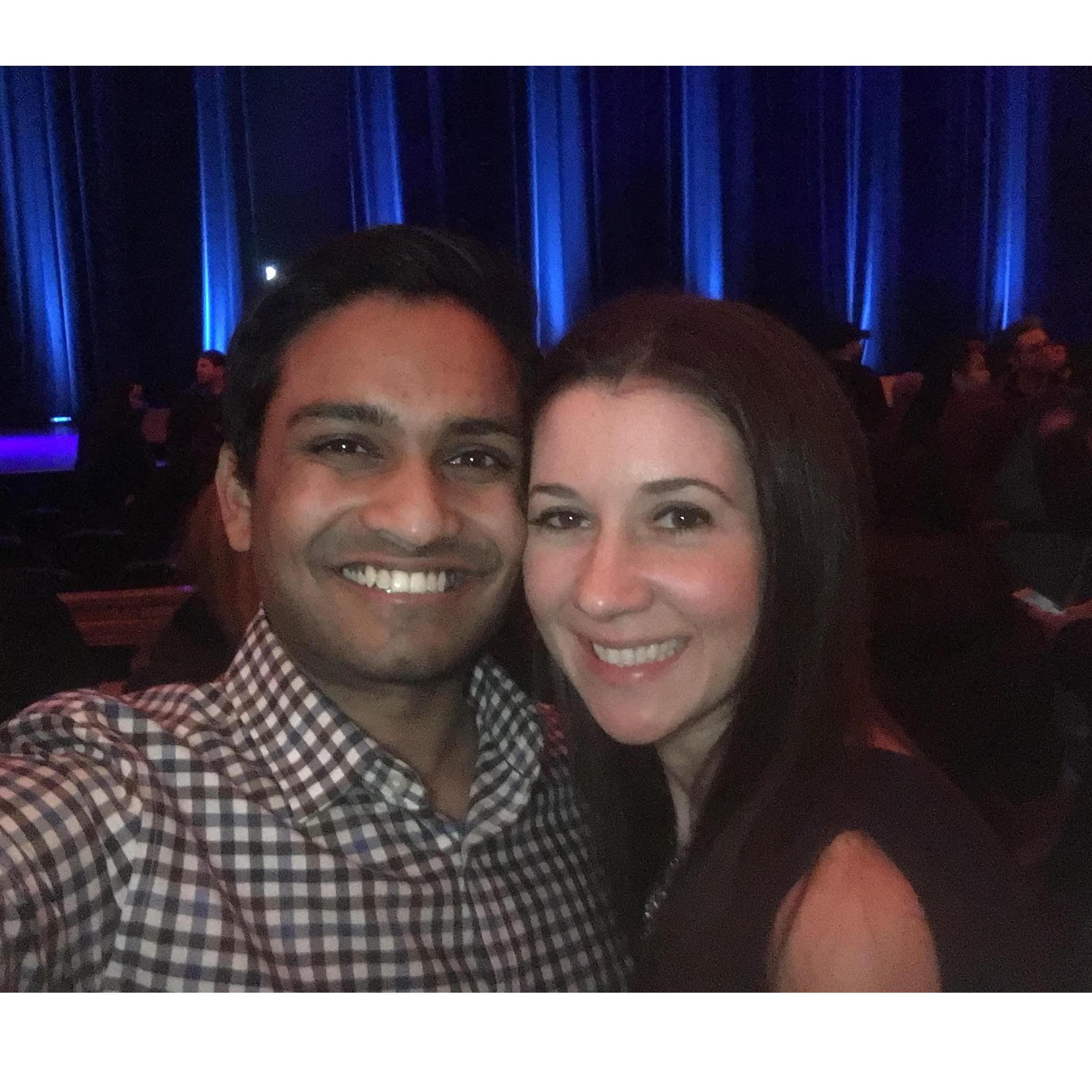 Waiting for Trevor Noah at Radio City Music Hall