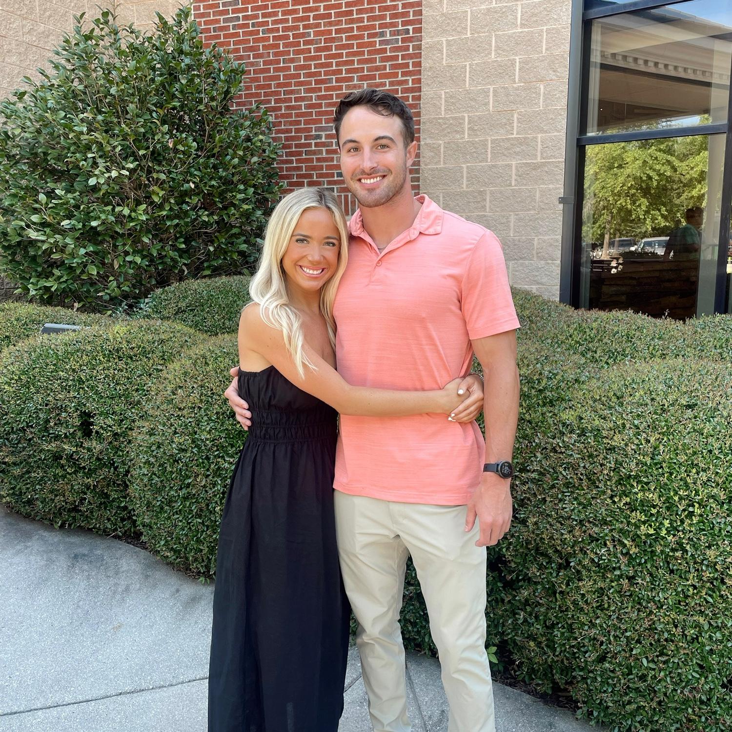 First time we went to church together!