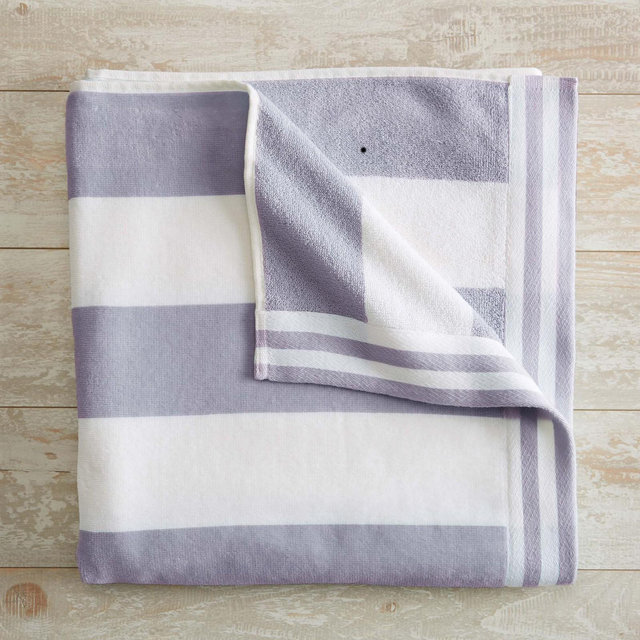 100% Cotton Cabana Striped Oversized Beach Towels - Great Bay Home .