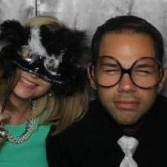 Photo Booth fun at a wedding - June 2014