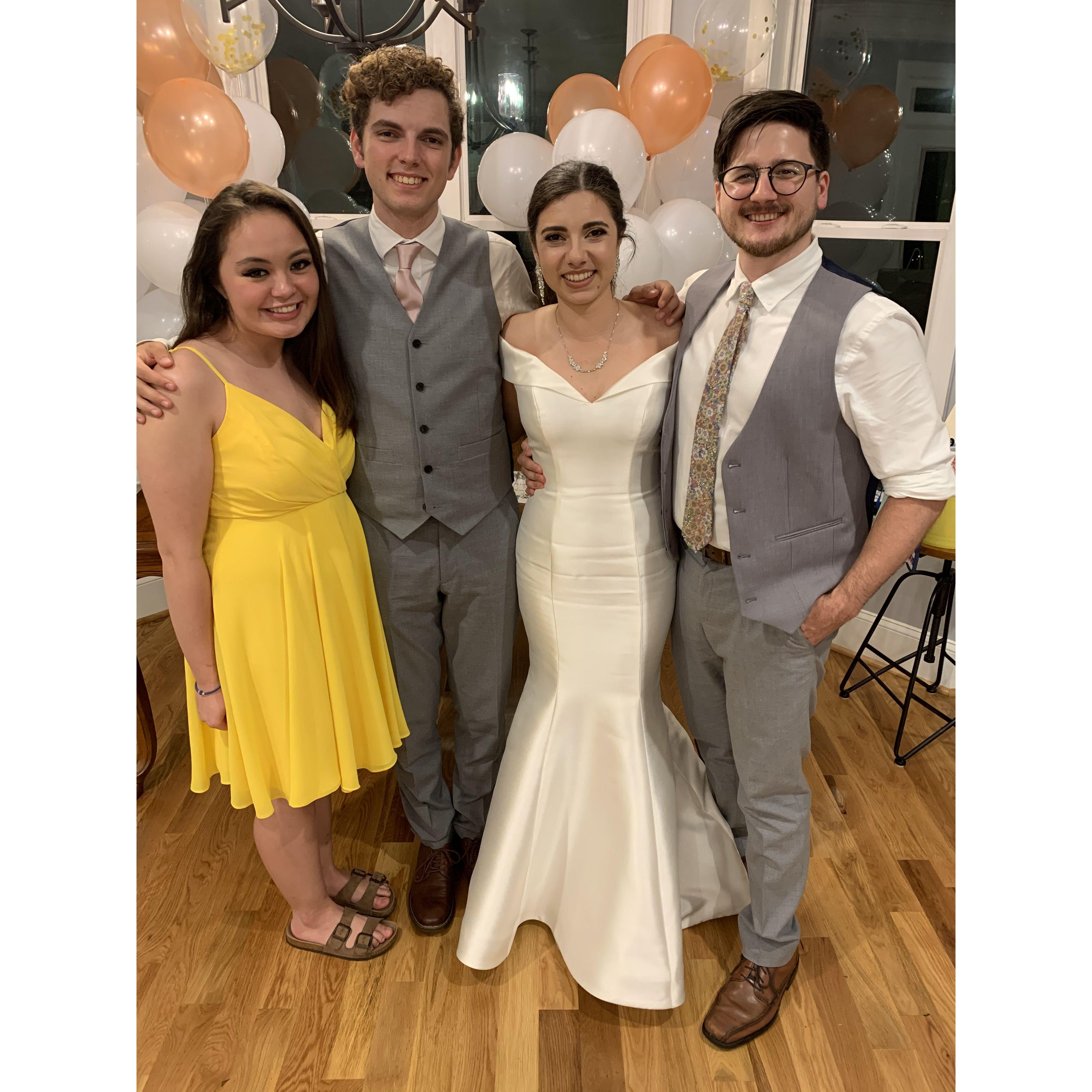 Daniela and Rick's wedding (Marco's sister and brother-in-law).