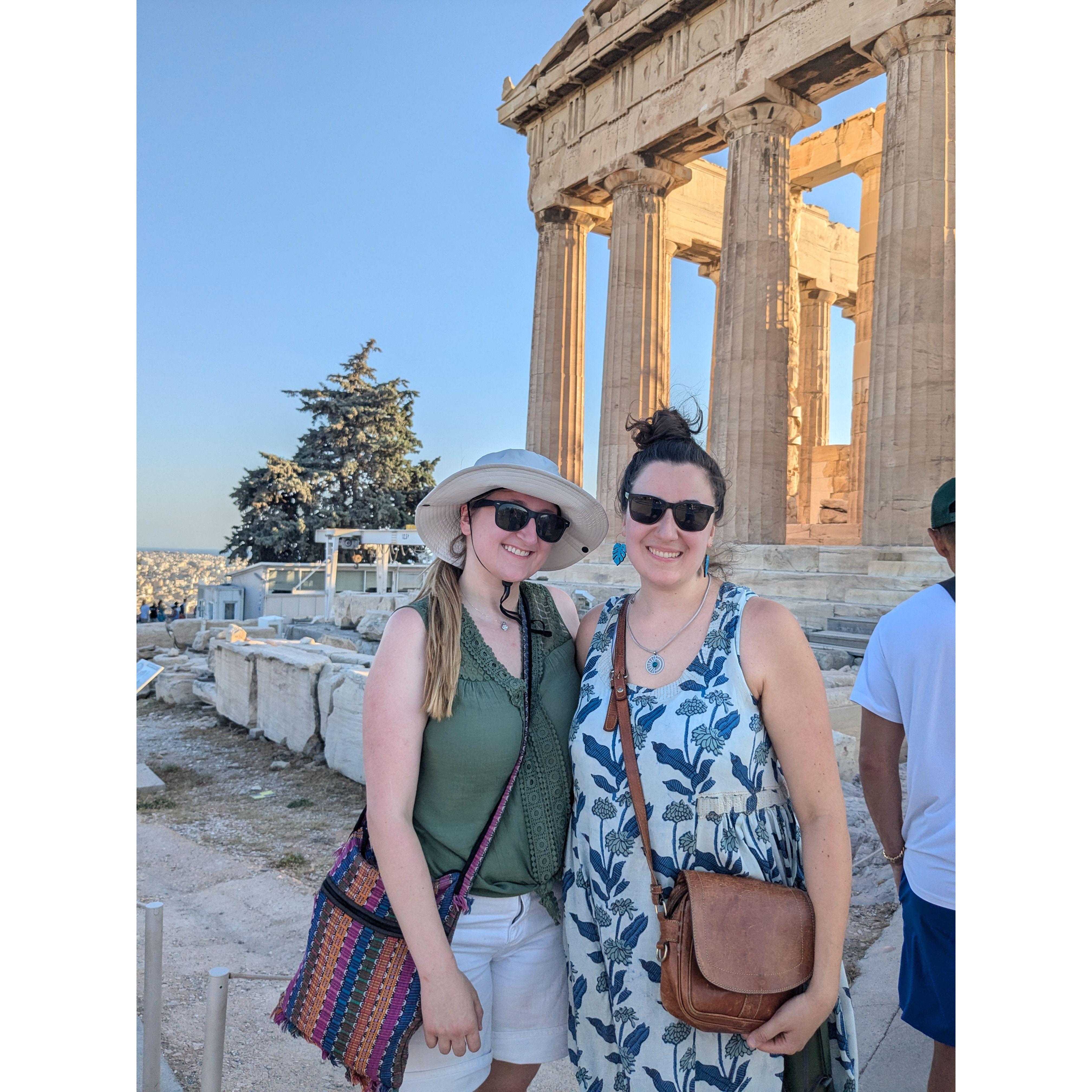 From the Acropolis in Athens