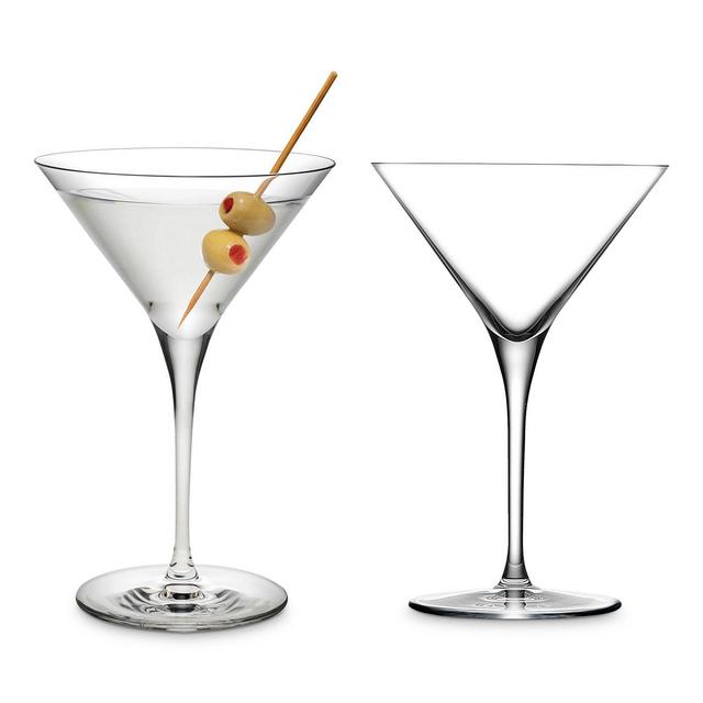 Nude Glass Vintage Martini Glass, Set of 2