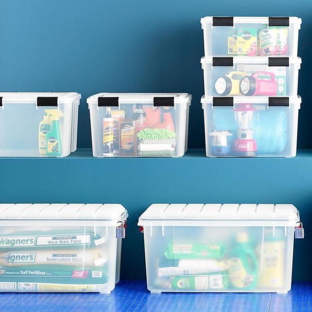 Clear Weathertight Totes