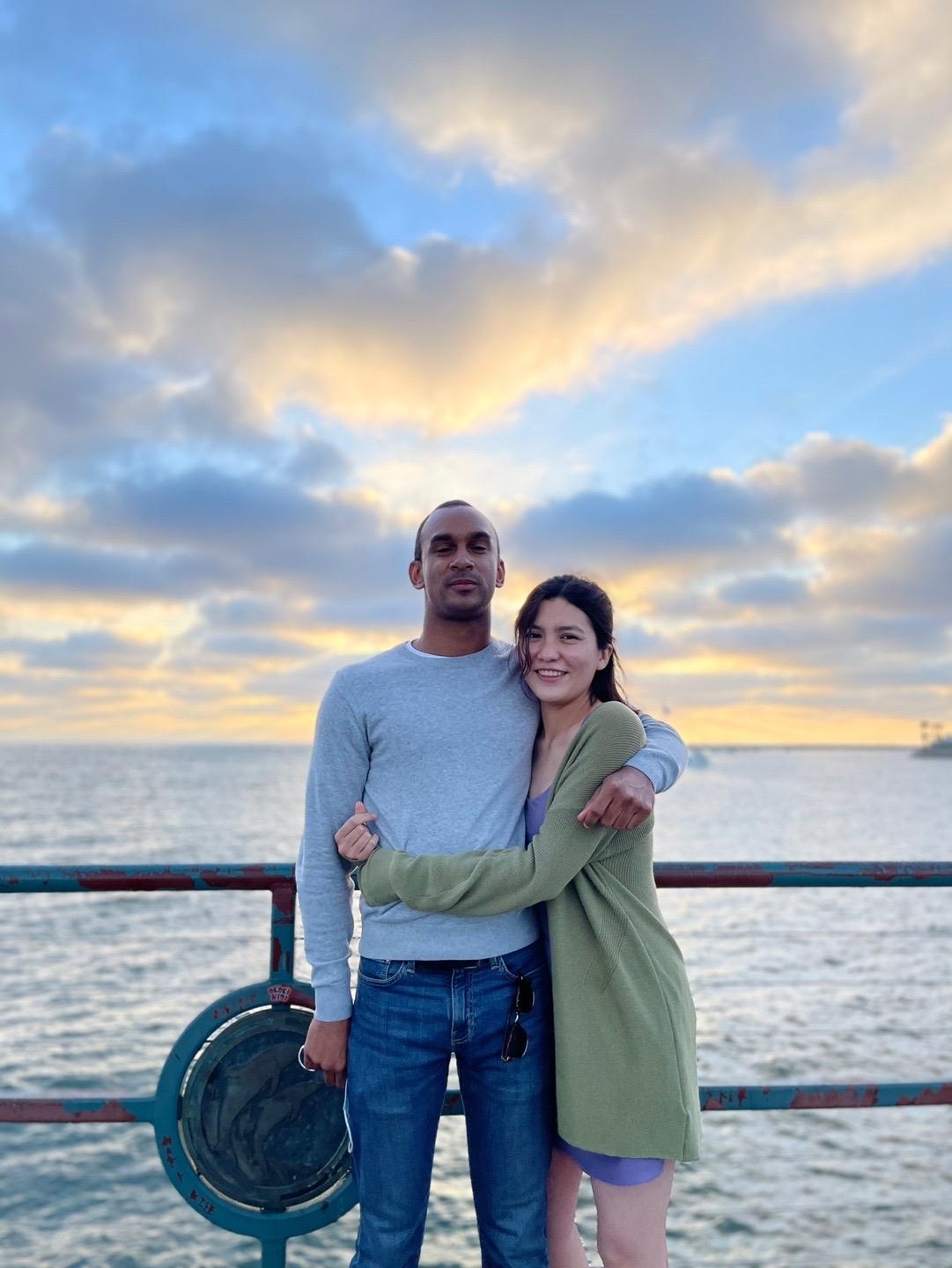 I believe our first date 🤔 We went to Redondo Beach. First time. It was nice.