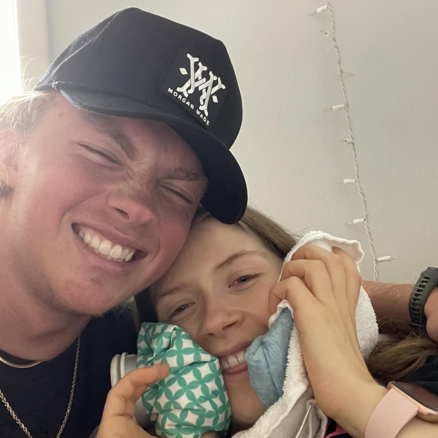 08.2022 ~ In sickness and in health was really shown here…wisdom teeth removal