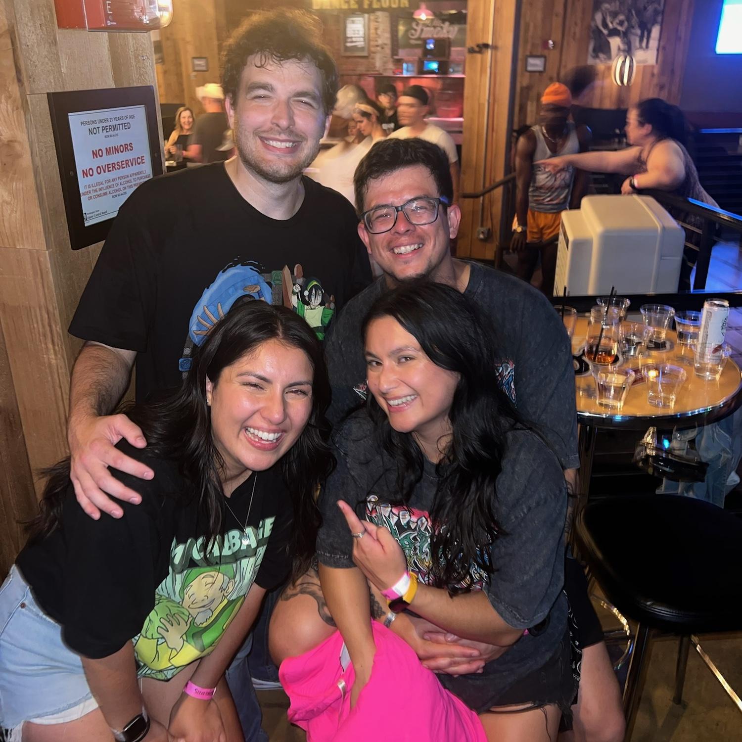 September 2024: Jack’s going away party and yes Amanda is crying because she hates change lol