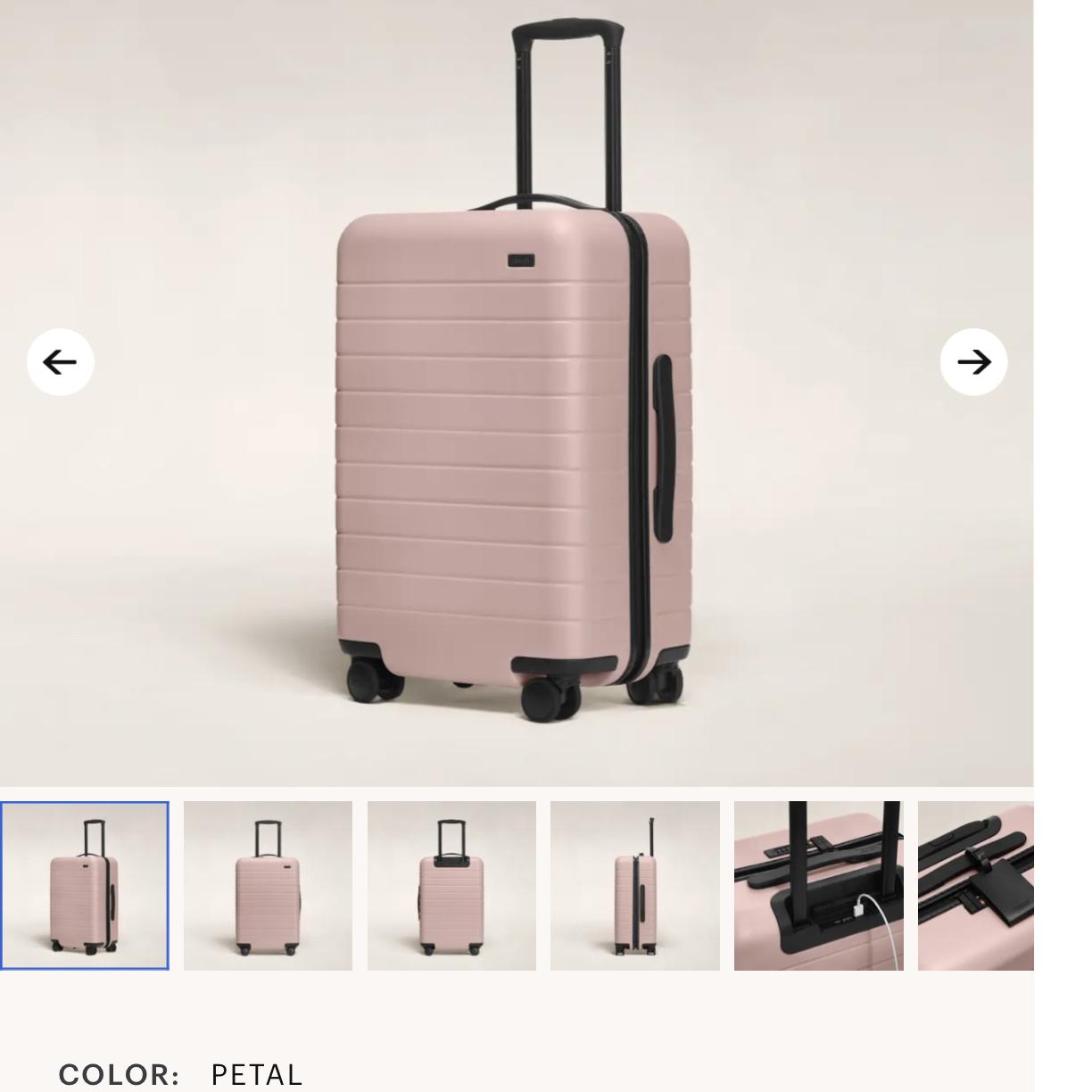 The Bigger Carry-On (color: PETAL)