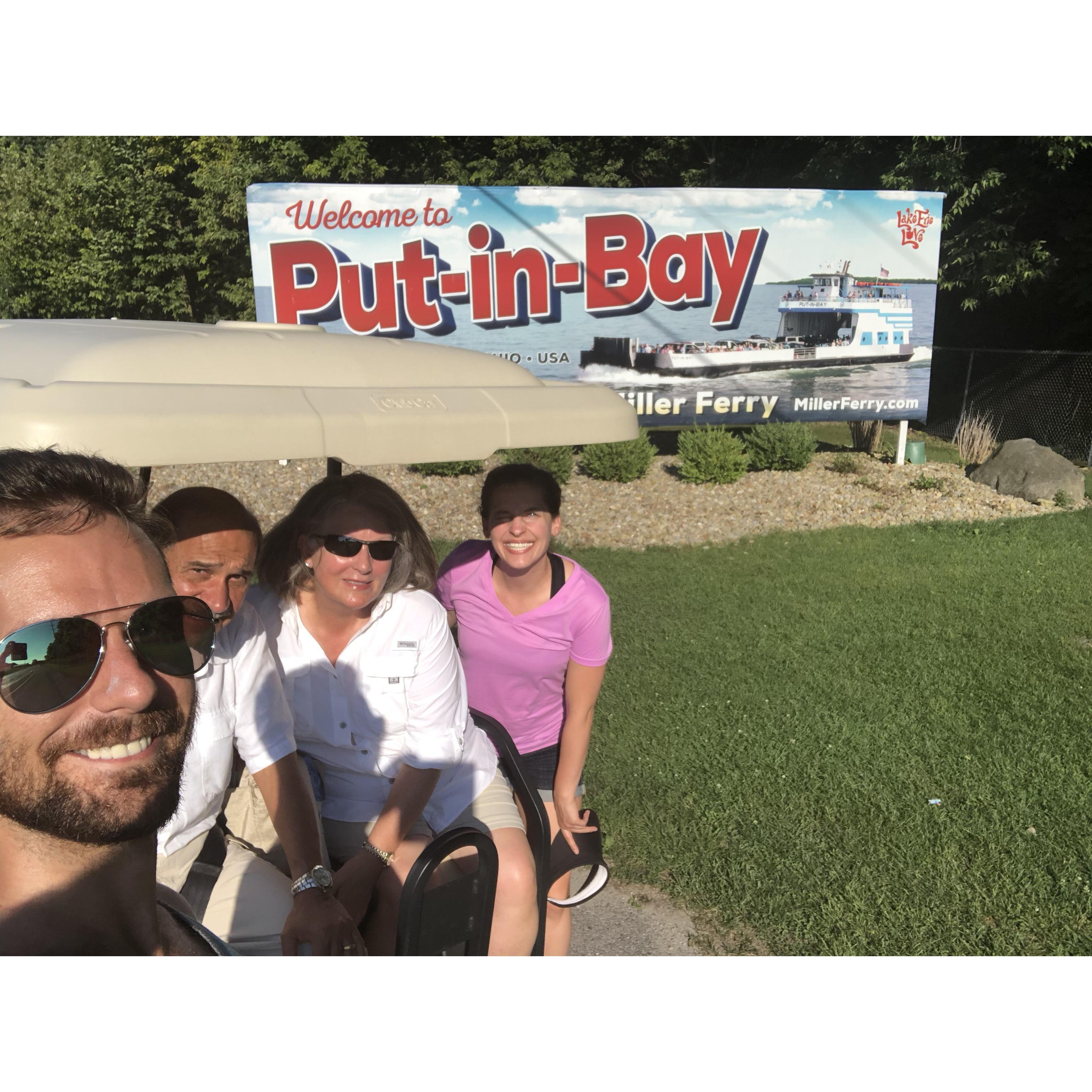 Year 2 - Enjoying our last few weeks before residency! Day trip to Put-in-Bay!