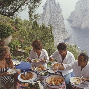 Dinner in Capri