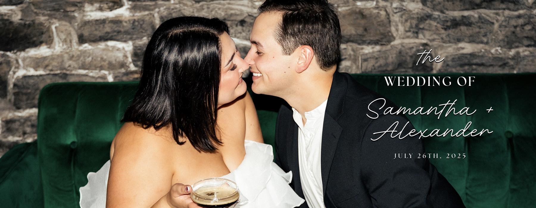 The Wedding Website of Samantha Marra and Alexander Marshall