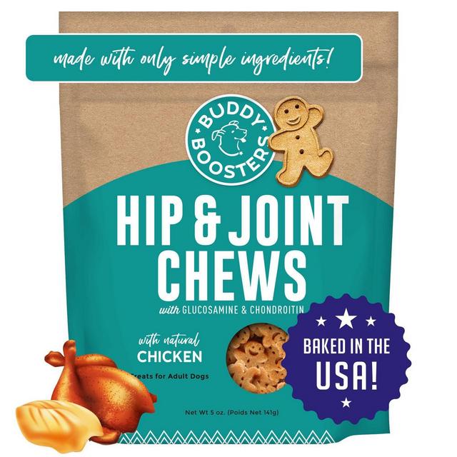 Buddy Biscuits Chicken Hip & Joint Chews Dog Treats - 5oz