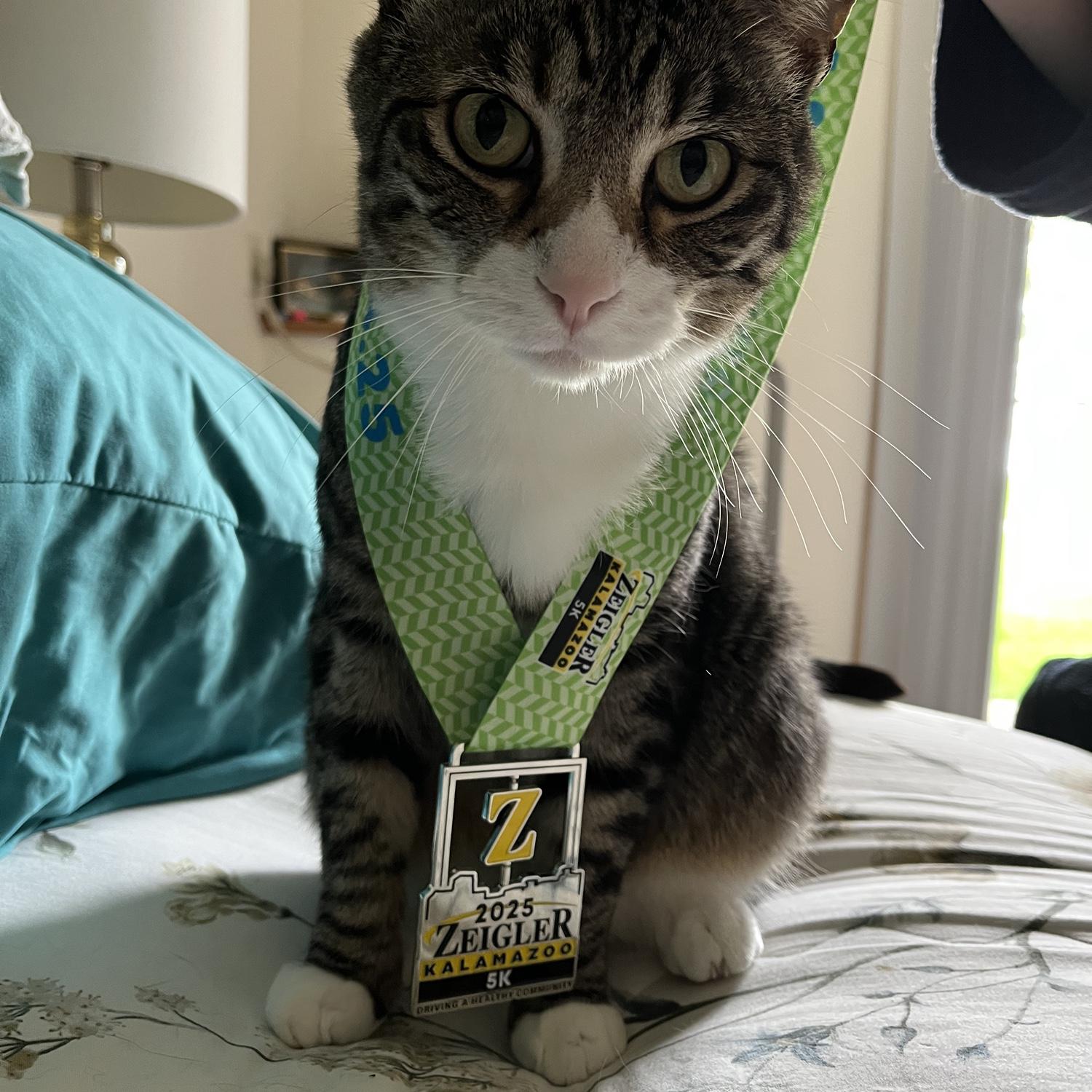 The cutest champion!