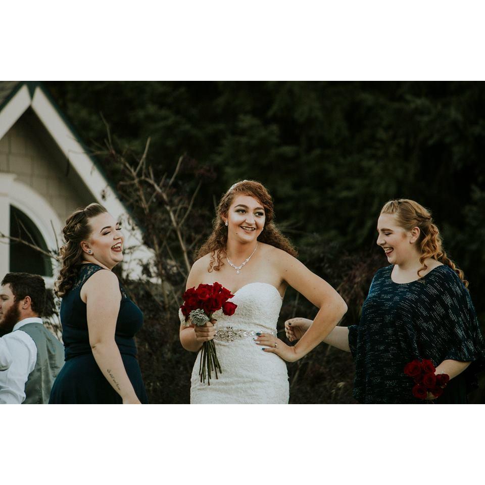The Bride and a few of her bridesmaids
Photo credit to: A Heart That Beats For One Photography