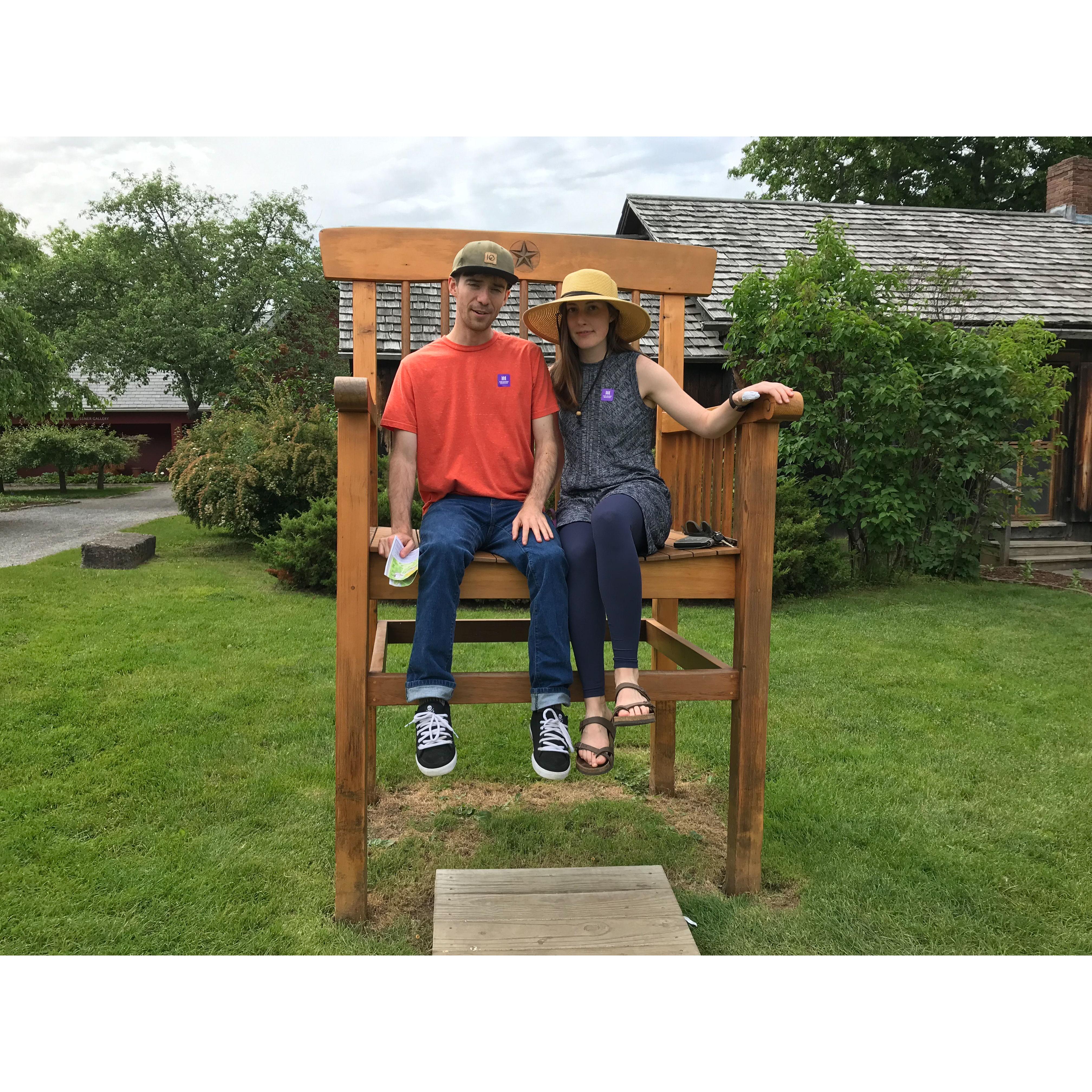 Vistiting the Shelburne Museum 2019