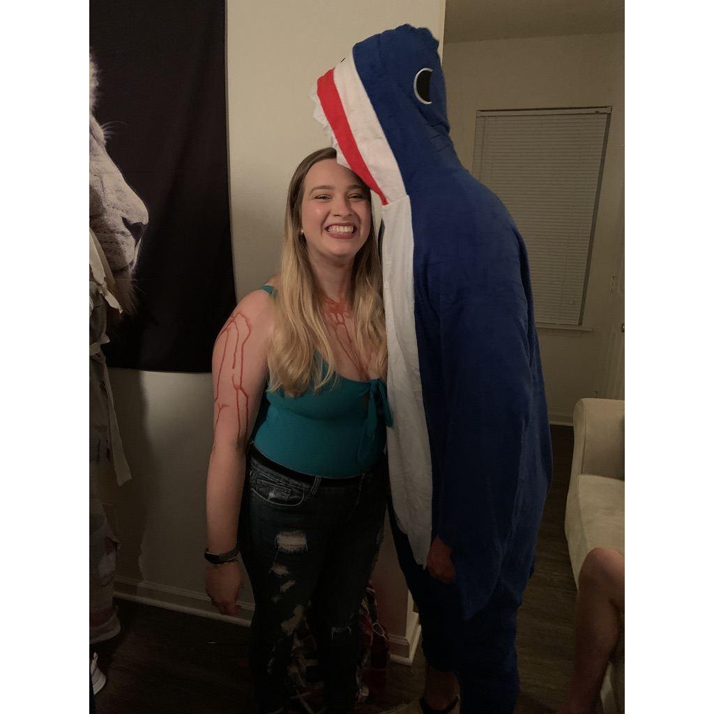 2019 - Halloween as a shark attack