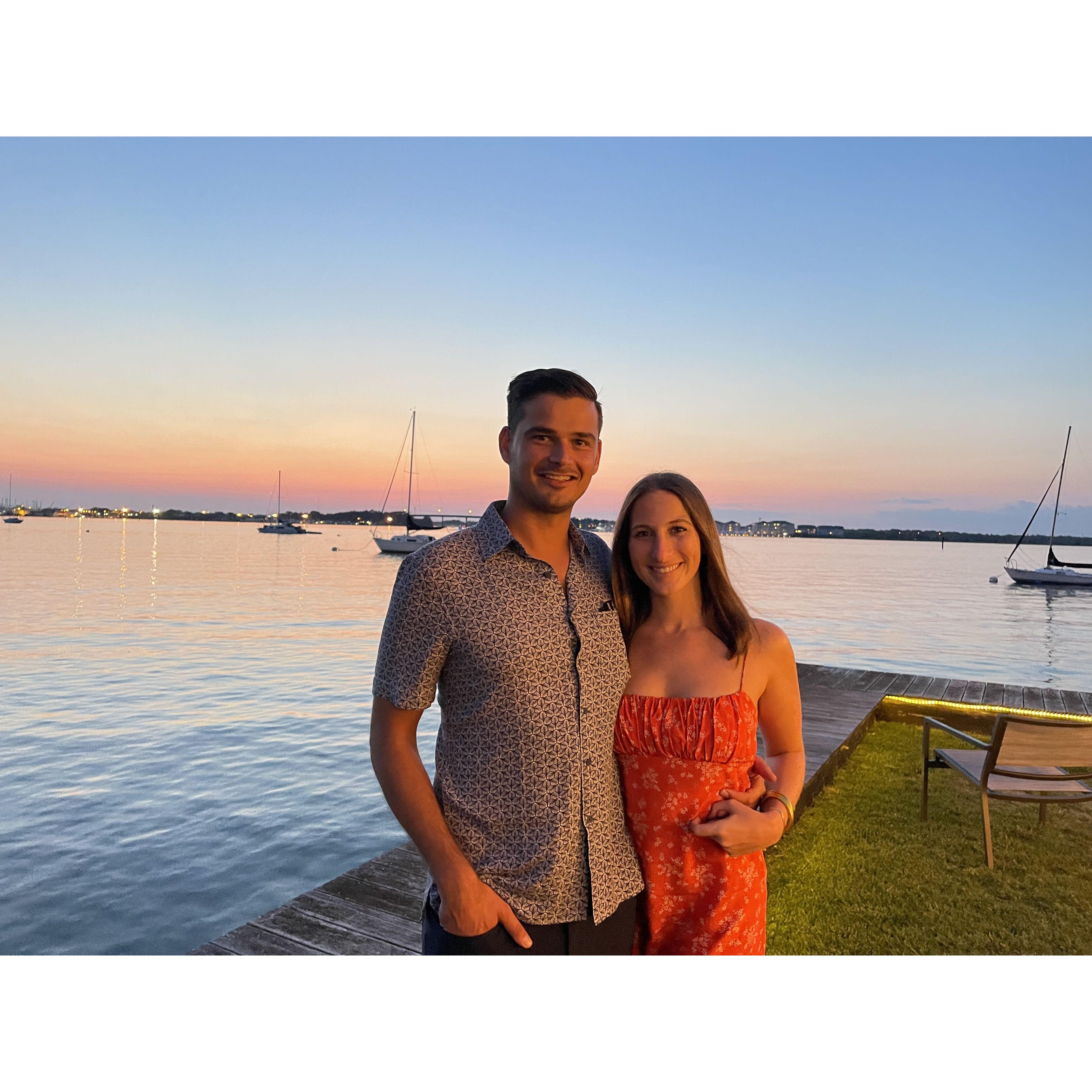 Yacht Club sunsets - July 2021