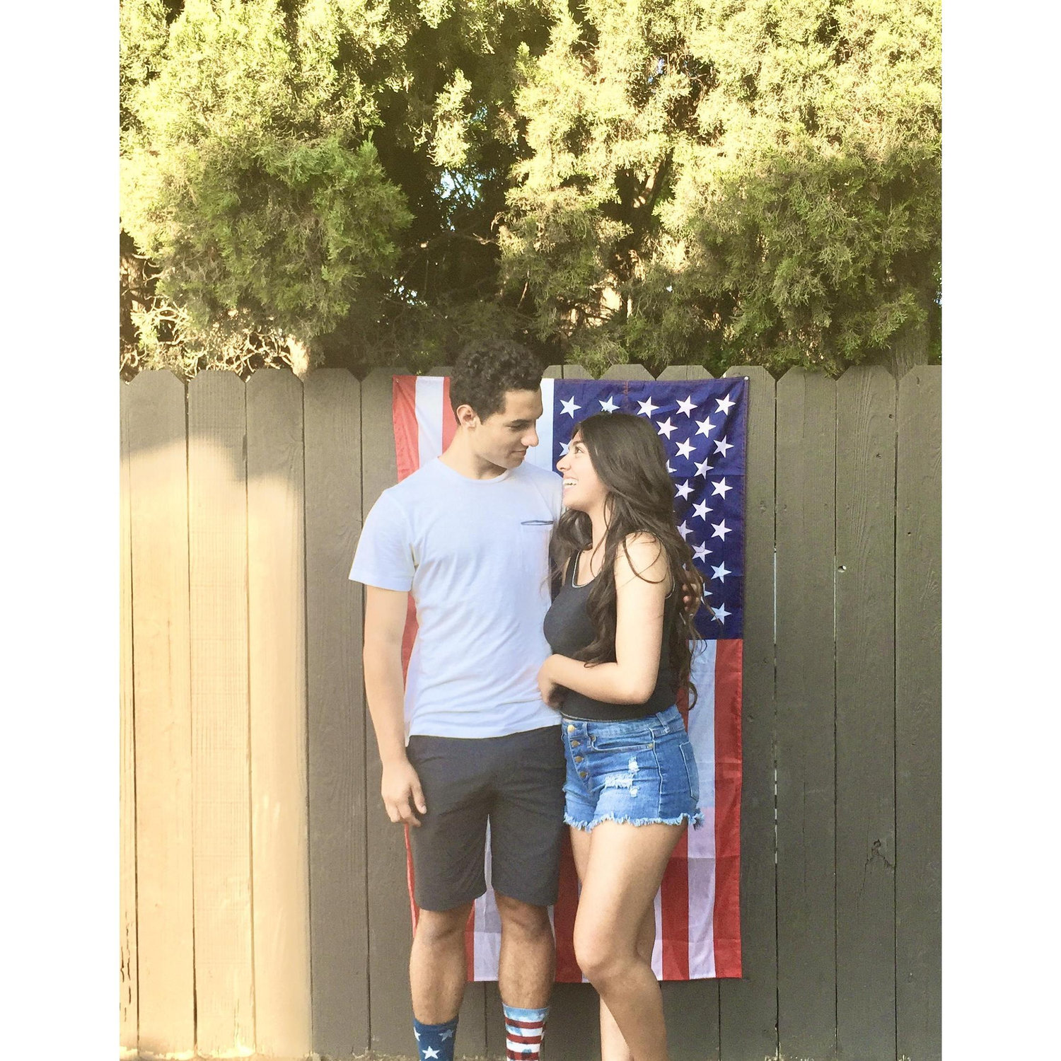 Our first 4th of July together! 2017!