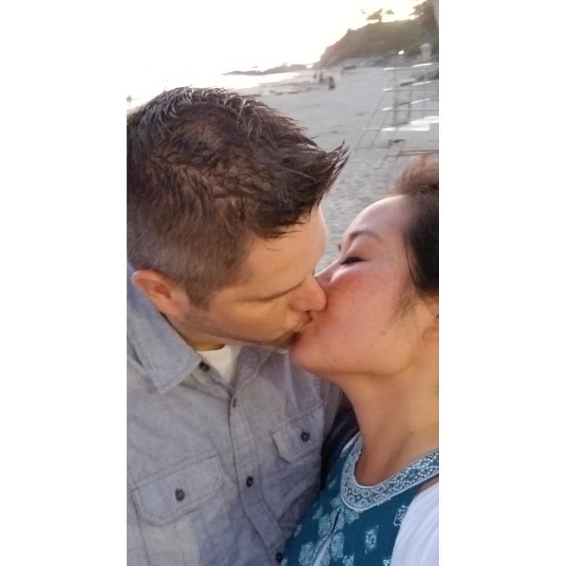 Laguna Beach, end of July, First Official Date.