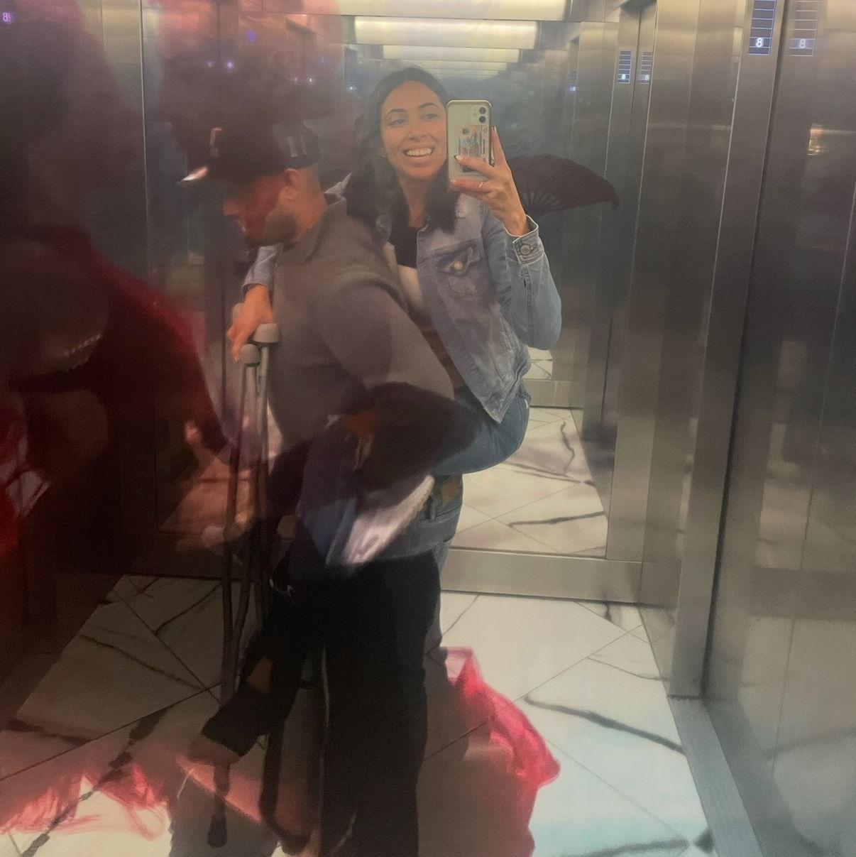 ...Chris carried her all over Charlotte and North Carolina. October, 2022