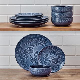 Garden Elegance 12-Piece Dinnerware Set, Service for 4