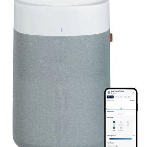 Blueair - Blue Pure 211i Max 3000 Sq. Ft HEPASilent Smart Extra-Large Room Air Purifier - White/Gray