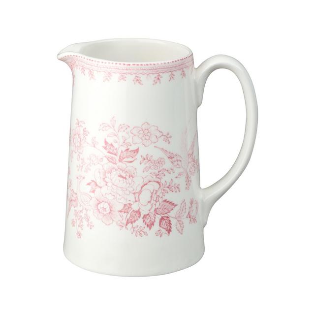 Pink Asiatic Pheasants Tankard Jug