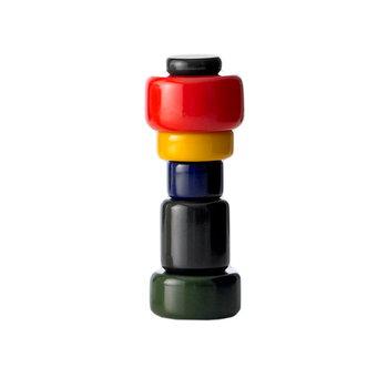 Plus salt and pepper grinder, multi-coloured