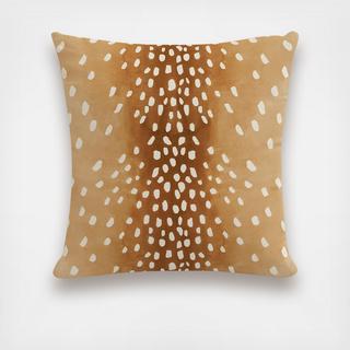 Fawn Outdoor Throw Pillow