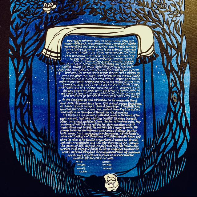 Ketubah Frame