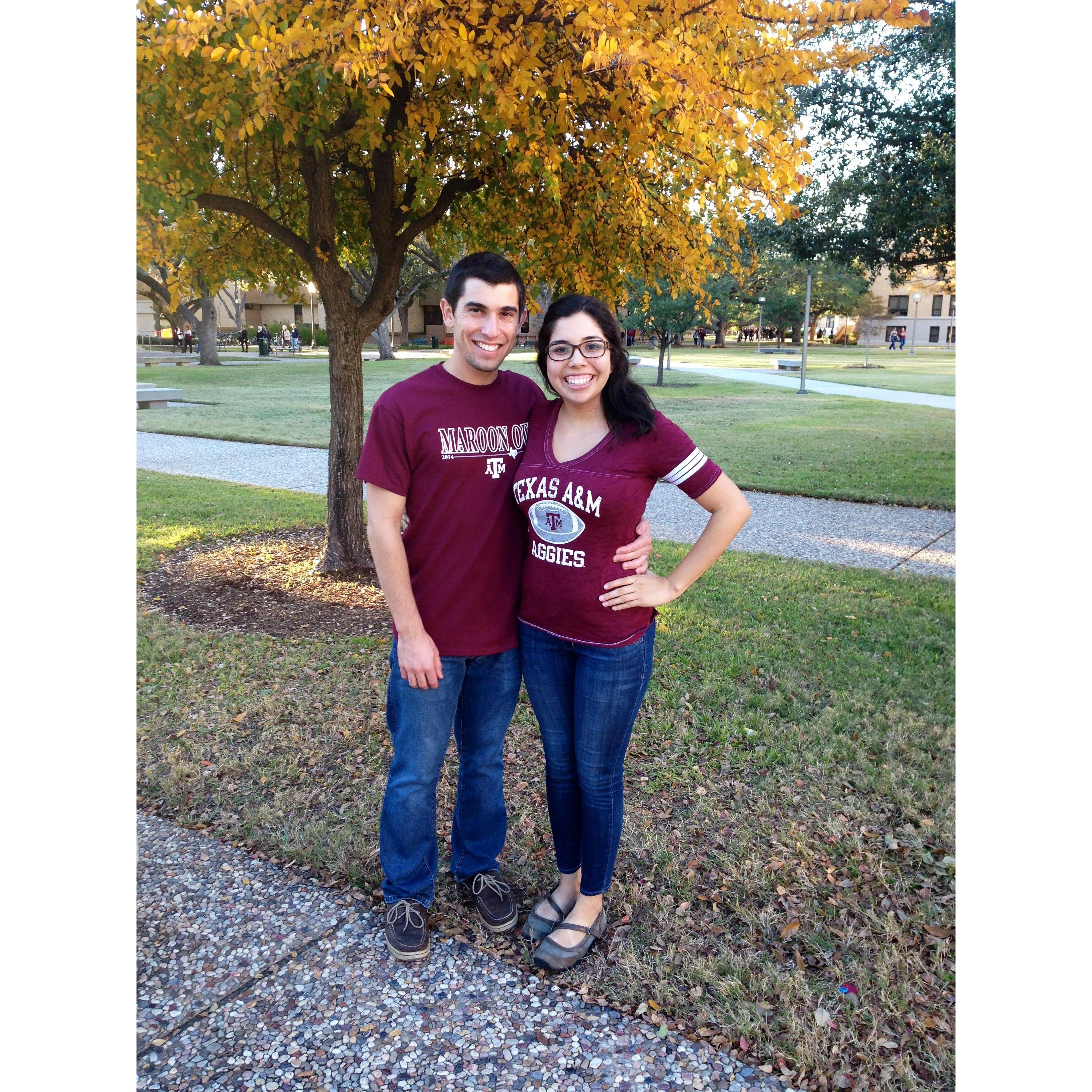 First Aggie football game