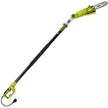 Sun Joe SWJ800E 8-Inch 6.5-Amp Telescoping Electric Pole Chain Saw with Automatic Chain Lubrication System