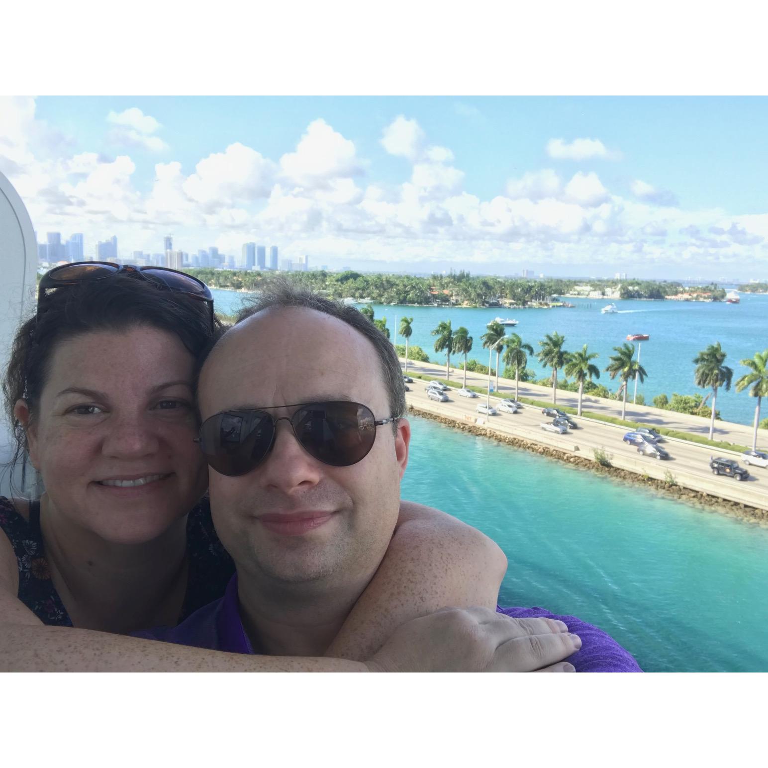 On our First Cruise together