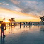 Ice Skating at Gurney's Newport Resort & Marina