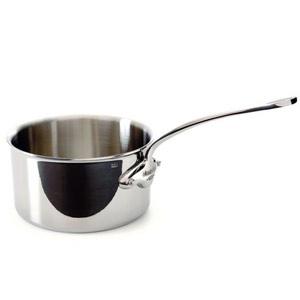 Mauviel MCook Stainless Steel Saucepan, stainless steel handle