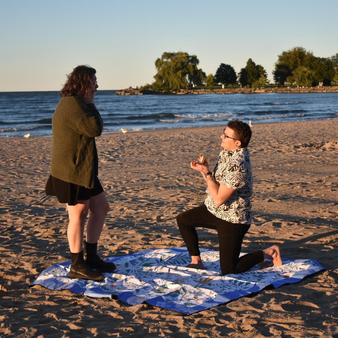 Our engagement day!