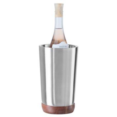 Oggi™ Modernist Stainless Steel Double Walled Wine Cooler
