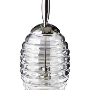 Alessi Glass Honey Dispenser Pot w/Stainless Steel Dipper