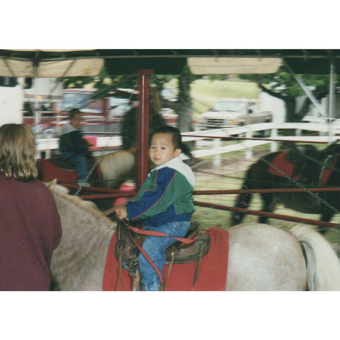 Ivor as a baby