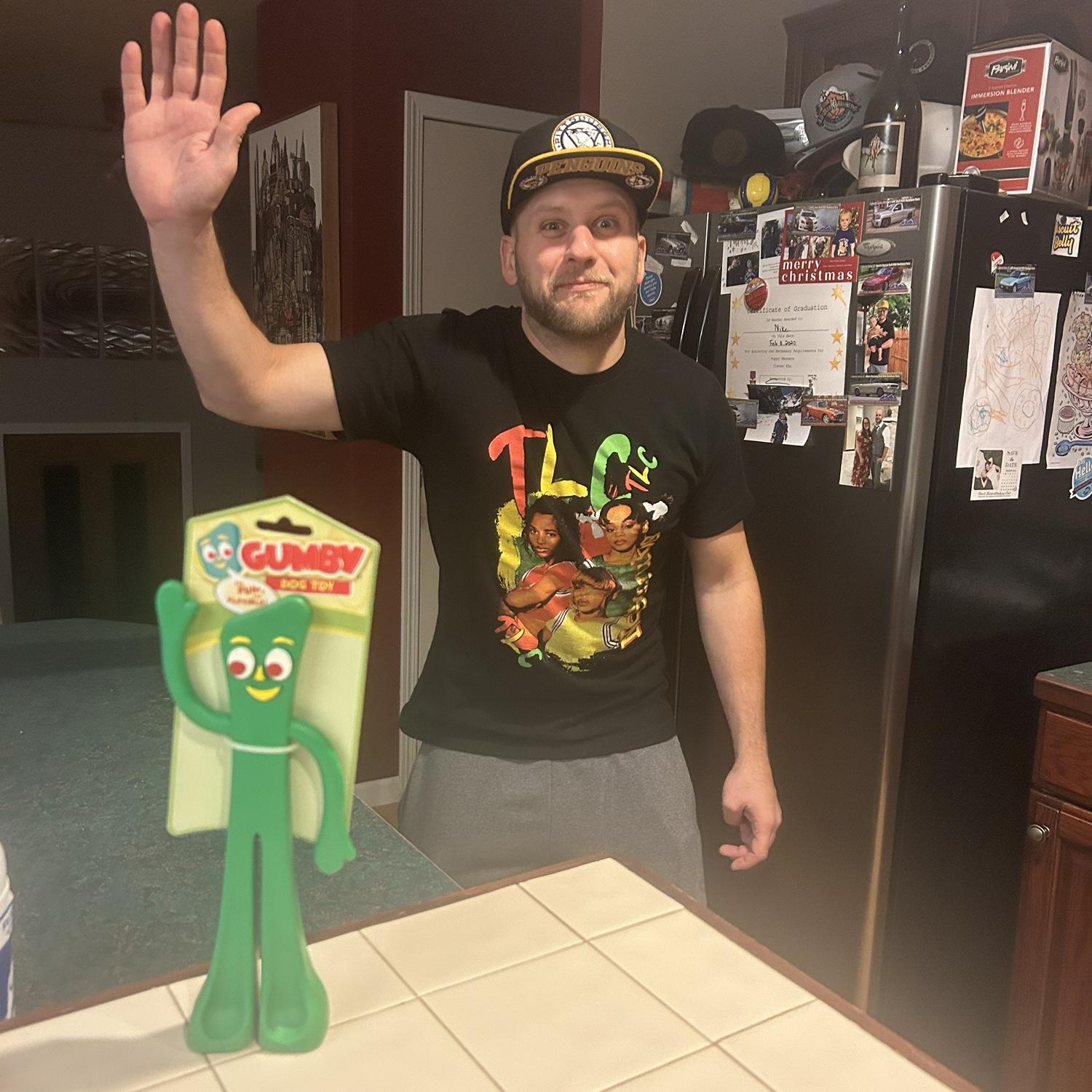 Gumby’s nickname had just began.
