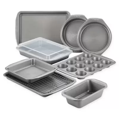 Circulon® Non-Stick 10-Piece Bakeware Set in Grey