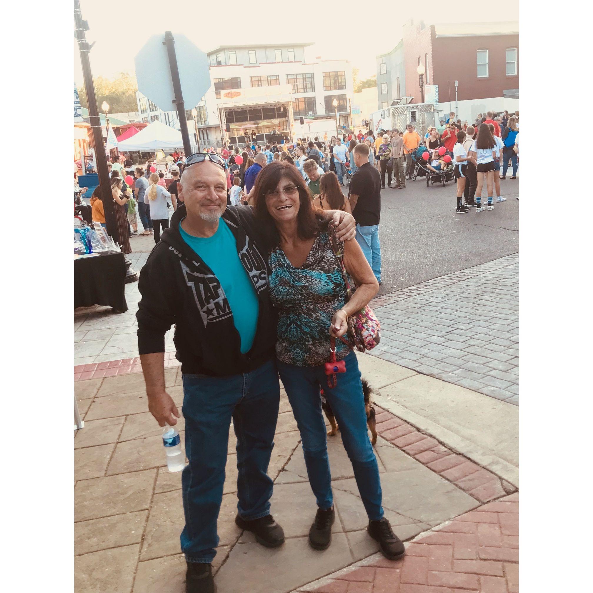 Attending a festival in Culpeper, Va 2020