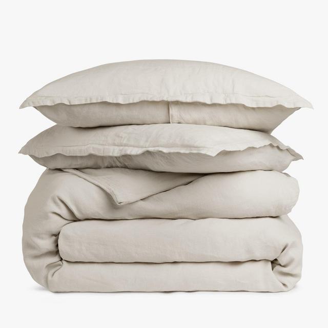 Linen Duvet Cover Set, King