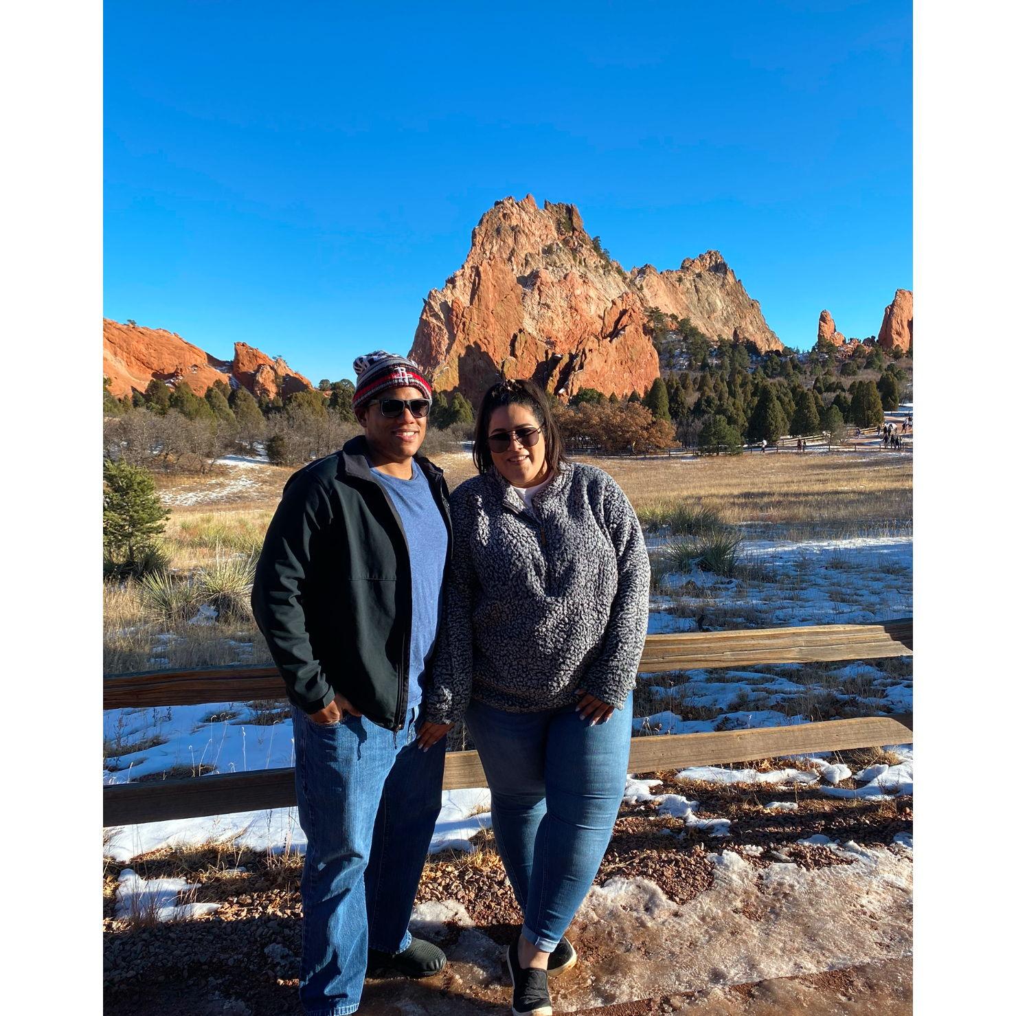 Garden of The Gods. Colorado Springs, Colorado.