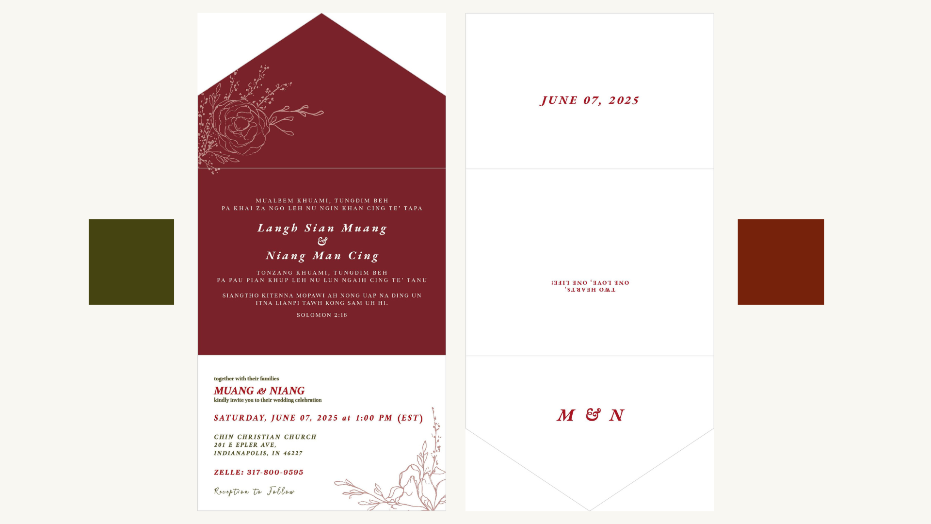 The Wedding Website of Alex Muang and Niang Man