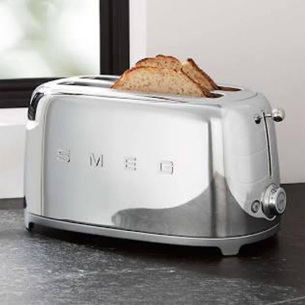 Toaster Retro-style Steel Glossy