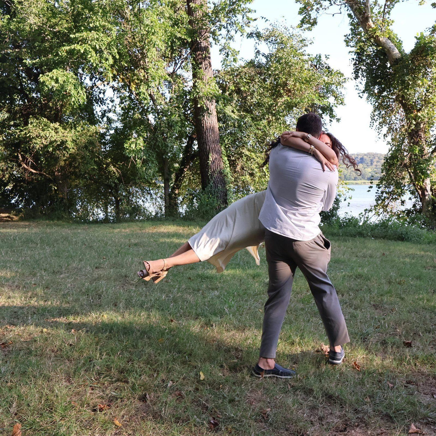 Right after Maria said "Yes!"